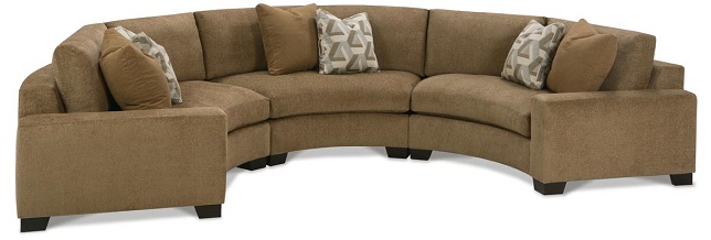 curved sectional sofa circular sectional sofa | retreat sectionals - ellen curved sectional DTCMMSB
