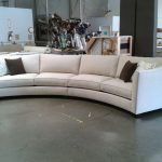 curved sectional sofa set - rich comfortable upholstered fabric -  contemporary curved RMFNBVU