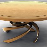 custom furniture spiral dining table JPJMTOZ