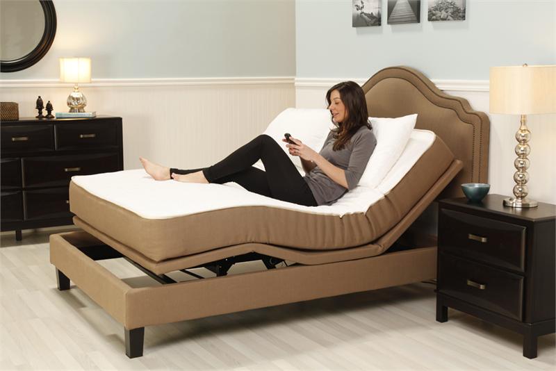 Contemporary styled adjustable beds
