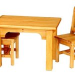 cypress kids table and chairs set from bradley brand furniture RZTBVDY