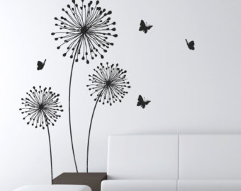 decals stylish modern flower decals for walls butterfly wall decals wall  sticker GIDLBBO
