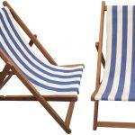 deck chair blue u0026 white stripe deckchair - soccer stripe YOXZOJD
