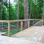 deck railing ideas this deck railing idea is unique and should be economical as well. it RJQZDJH