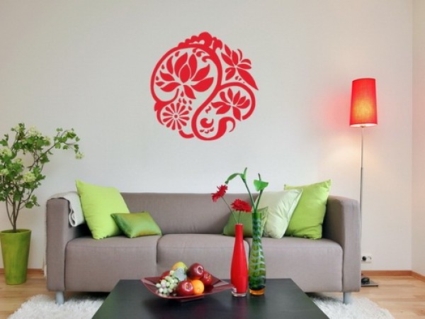 decoration design fantastic wall sticker decorating design model EOSPWJA