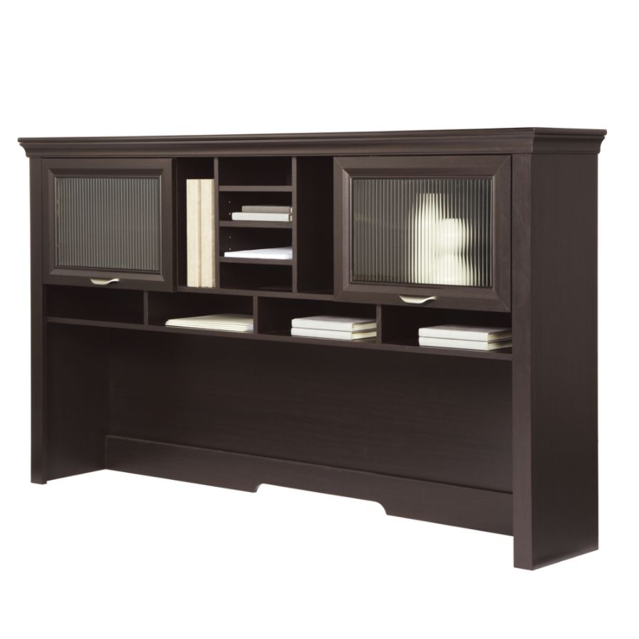 desk hutch realspace magellan performance collection hutch espresso LSRKHAN