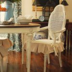 dining room chair covers miss mustard seed: dining chair slipcover tutorial. dining room chair  slipcoversdining ... ONQCRKJ