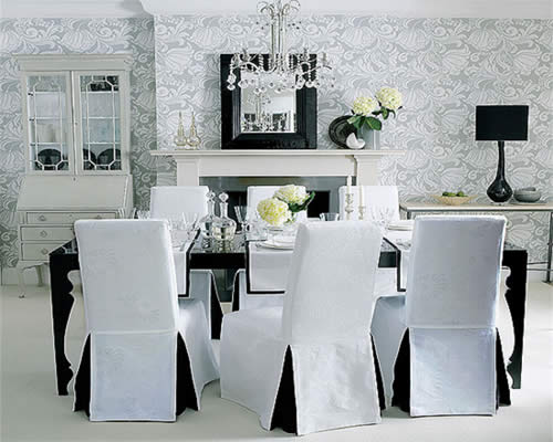 dining room chair covers view in gallery AQVVTXK