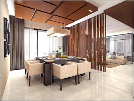 Dining room design house interiors: modern dining room by vinyaasa architecture u0026 design PYHAUCO