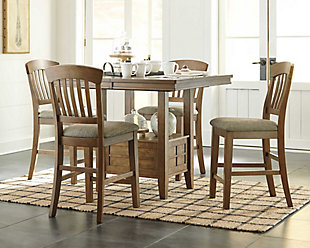 dining room furniture sets tamburg 5-piece dining set WBDKCQX