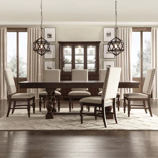 dining room tables flatiron baluster extending dining set by inspire q classic XVNQIAH