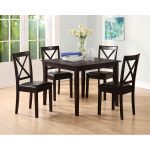 dining table and chairs dorel living sydney 5 pc dining set QZOKDPN