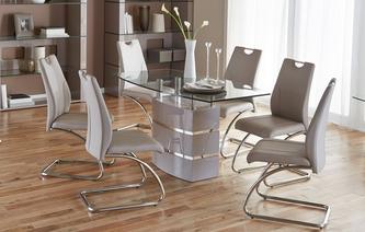 dining table and chairs piatto fixed dining table and 4 chairs piatto iconica NBQMXNO