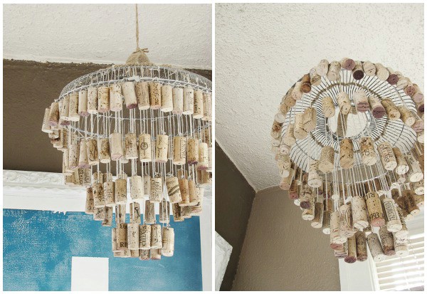 diy chandelier 16 genius diy lamps and chandeliers to brighten up your home WTUYIOP