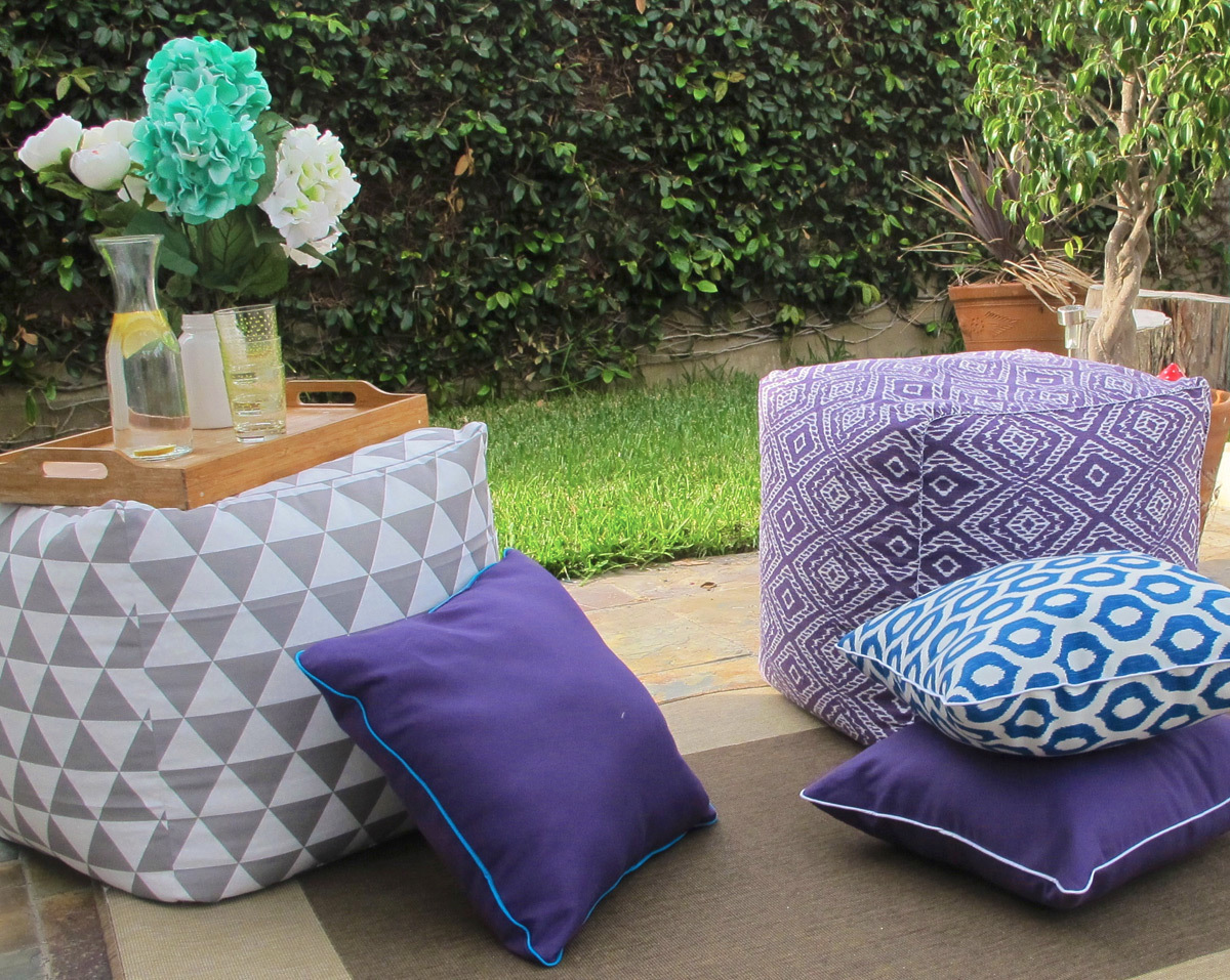 diy outdoor pillows and cushions | fiskars MBZPCMQ