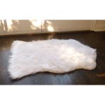 faux fur rug home dynamix faux sheepskin fur rug, white HLAPMLG