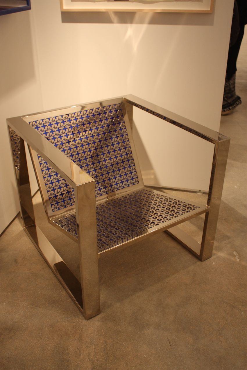 few armchairs were to be found among the art furniture, but this piece BKYTDTS