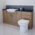 fitted bathroom furniture fitted bathroom storage cupboards shropshire . AHCASWH