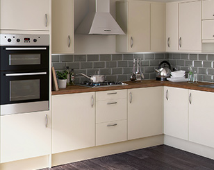 fitted kitchens cream slab QPCBACB