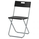 foldable chairs gunde folding chair, black tested for: 220 lb width: 16 1/8 MZYITQC