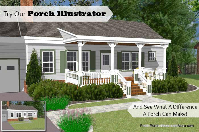 front porch ideas have you tried our porch illustrator? VMJQJDI