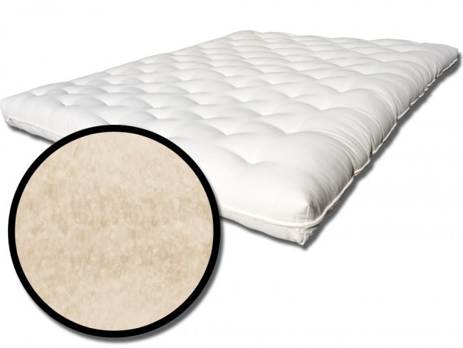 futon mattresses teddy wool chemical free mattress QSPZFMI