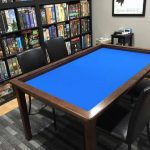 game table got my table from @bgtables today. wow! beat expectations! MEOSBUU