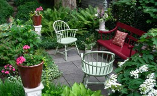 garden ideas small garden, big interest eric sternfels (homeowner) philadelphia, pa VUTTBKB