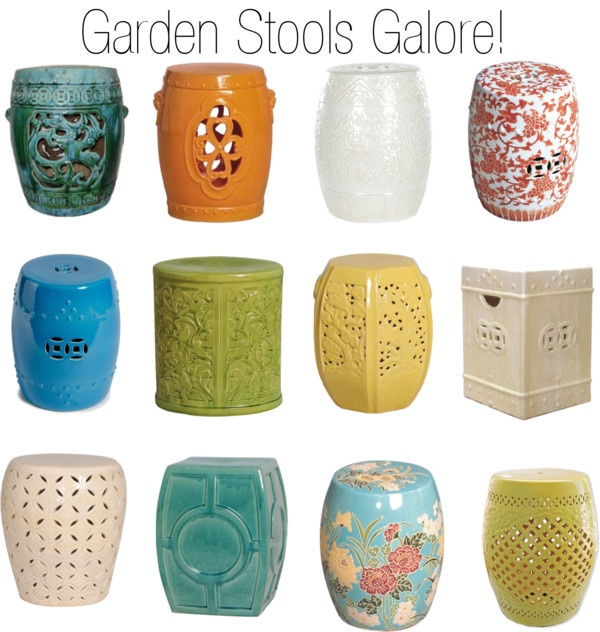 garden stools  HDCJSAT