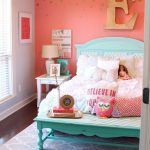 girl bedroom ideas tattered and inked: coral u0026 aqua girlu0027s room makeover WKCJFDS