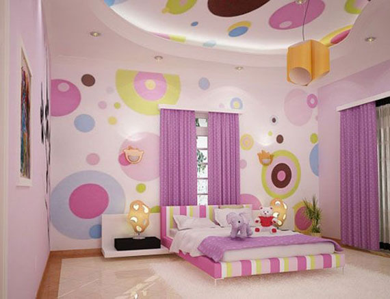 girls room decor fete31 colorful girls rooms design u0026 decorating ideas (44 pictures) YEVGUSX