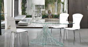 glass dining tables unique glass dining table FHPULWT