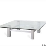 glass table with aluminum base IOBZTCL