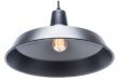 globe electric 1-light matte black barn light pendant-65155 - the home depot URAJZPM
