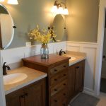 gray master bath paneling double sink vanity cherry OLLWMWF