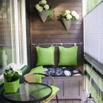 green balcony furniture - small balcony gardens - make the most of the EIJQVVN