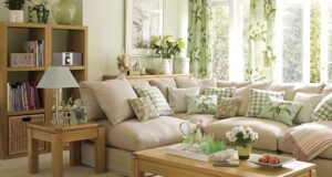 green living room deciding colors and styles for cozy family room ideas. green living ... CTRXUSO