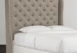 hgtv® home custom uph beds paris arched winged headboard PCODTUZ