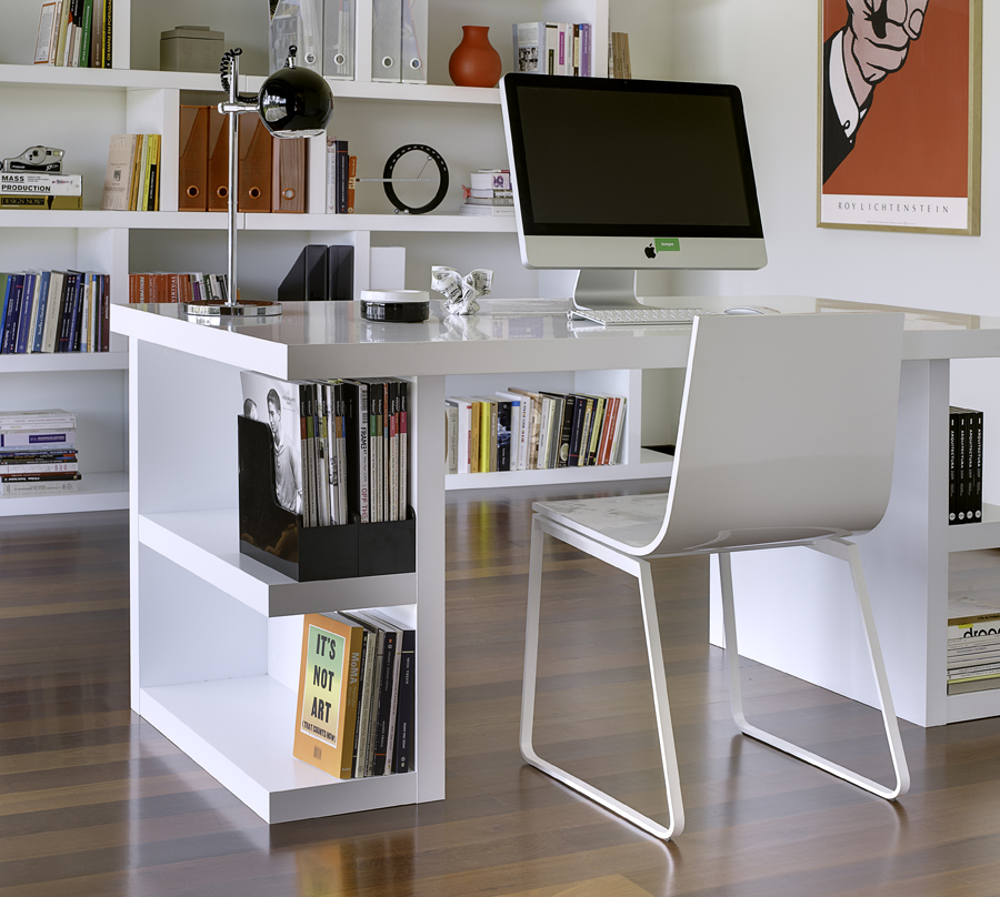 image of: home office desks white HNELPQP