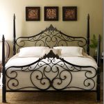 iron beds guinevere bed from horchow - heavy gauge steel in a beautifully scrolled SRXEXRG