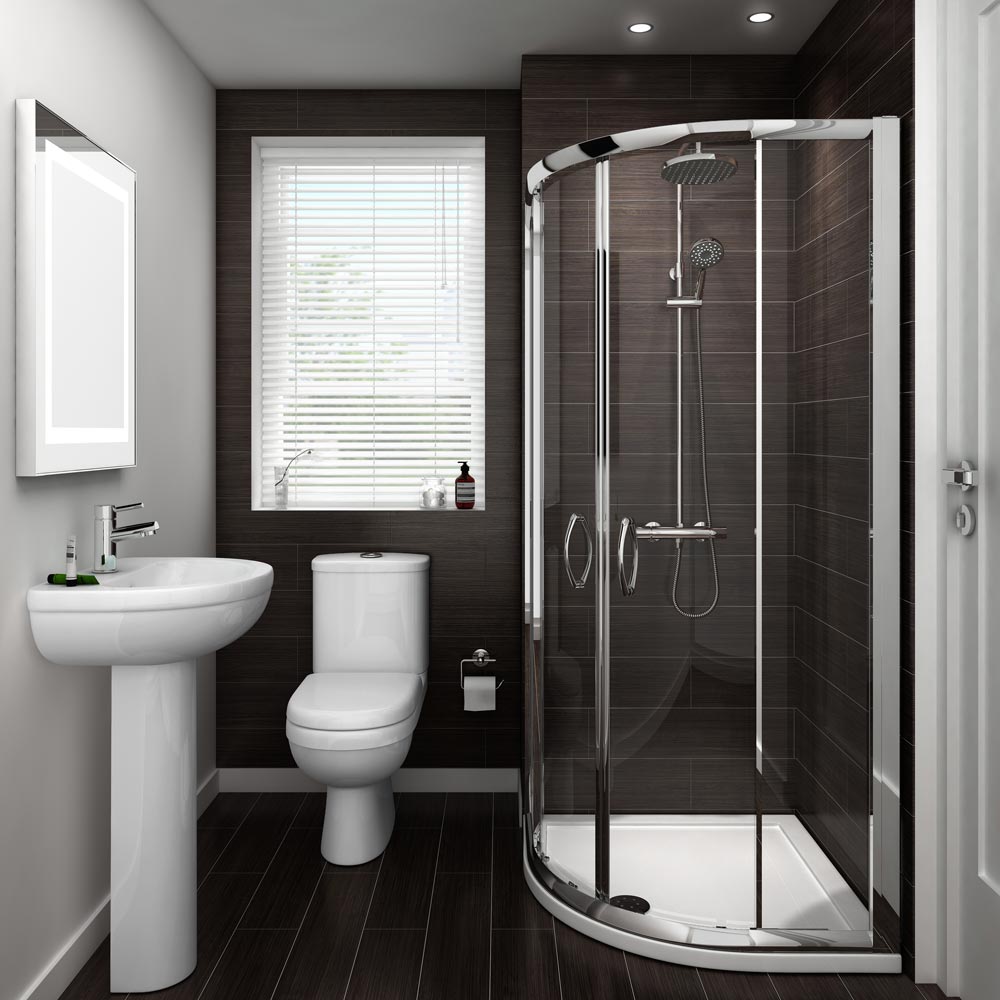 ivo en suite bathroom suite set - 2 sizes available medium image HGDRIOA