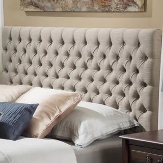 jezebel adjustable full/ queen button tufted headboard by christopher  knight home OEWXJRW