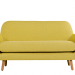 jonah 2 seater sofa, saffron yellow DYRPBBD