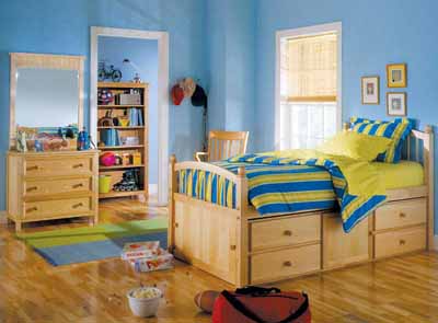 kids bedroom a captainu0027s bed, named for designs used aboard ships, is a great solution HQRERVP