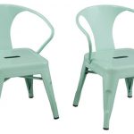 kids chairs by reservation seating, mint green , set of 2 industrial-kids- FIDVEDJ