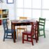 Kids table and chairs lipper childrens rectangular table and chair set - activity tables at  hayneedle WELRMFW