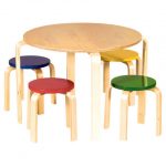 Kids table and chairs nordic wooden table and chairs set TWBLXQJ
