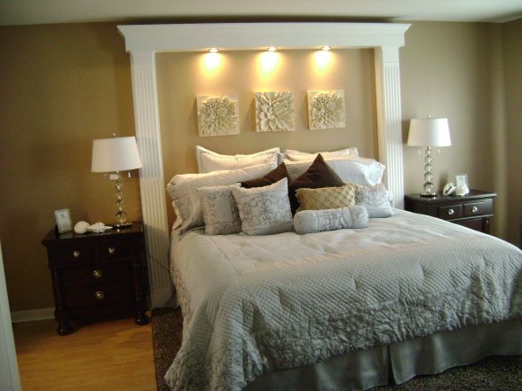 king headboard customers room, bedroom that i redisigned from its original 90s decor w/ SNVRDJC