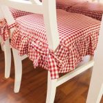 kitchen chair cushions i like these red gingham seat covers. YAJHQYQ