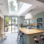 kitchen extensions chris dyson side return kitchen-diner with rooflight and crittal doors MZODTBP